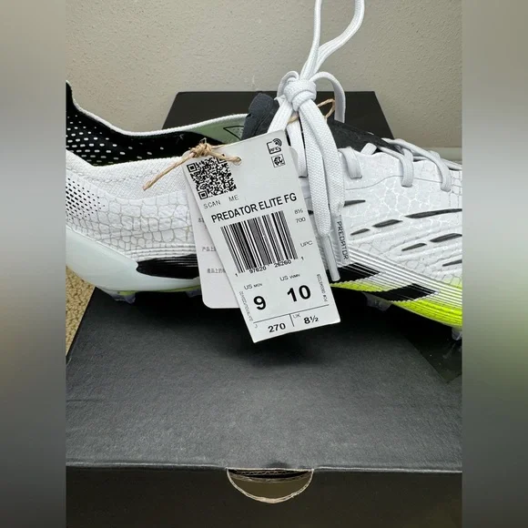 PRICE FIRM Adidas Predator Elite Firm Ground Soccer Cleats (Men’s Size 9) - Picture 5 of 9